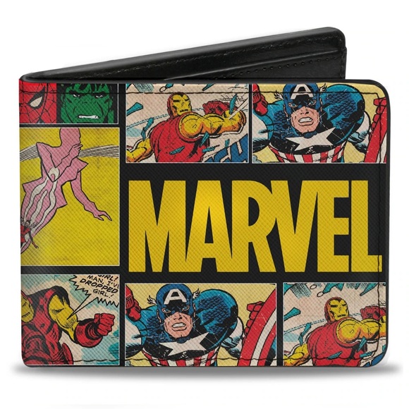 Marvel Buckle Down Wallet - Picture 1 of 5